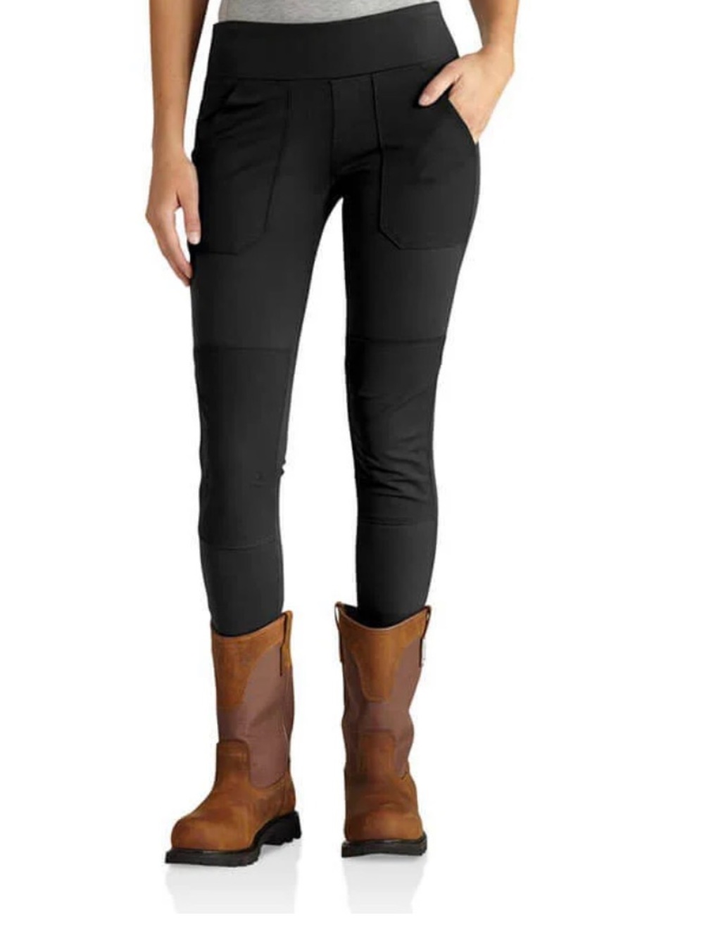 Carhartt Black Fitted Utility Leggings with Logo